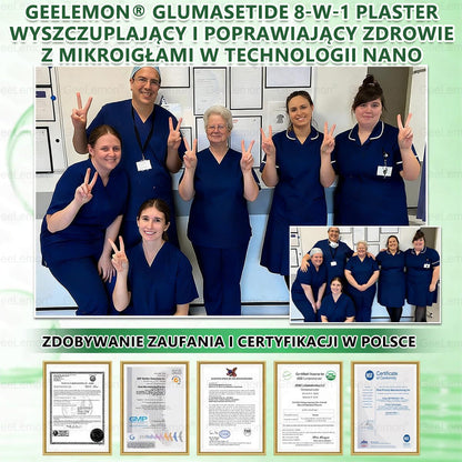 Oficjalny Sklep | 👩‍⚕️🛡️ 𝐆𝐞𝑒𝐿𝑒𝐦𝐨𝐧® 𝐆𝐥𝐮𝐦ase𝐭𝐢𝐝𝐞 𝟖 𝐰 𝟏 Smukły i Zdrowy Nano Plaster z Mikronakłuciami 🇵🇱(Tylko raz dziennie, widoczne zmiany już w 7 dni)✅ Na otyłość, 🅛🅞🅞🅢🅔 🅢🅚🅘🅝 wiotką skórę, cukrzycę, bezdech senny, problemy ze stawami i wiele więcej