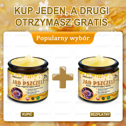 ΑPΚΑPK® Jad Pszczoły Kompleksowy Krem✨✨pomaga w leczeniu problemów skórnych, takich jak: zmarszczki, blizny, plamy pigmentacyjne, rozstępy, trądzik, łuszczyca, egzema, zmiany skórne, podrażnienia, stany zapalne i inne problemy skórne🔥