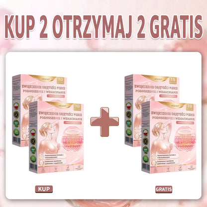 💜HISKIN® Mikroigłowe plastry na piersi wspierające efekt pełniejszego wyglądu, liftingu i ujędrnienia