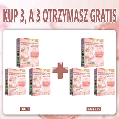 💜HISKIN® Mikroigłowe plastry na piersi wspierające efekt pełniejszego wyglądu, liftingu i ujędrnienia